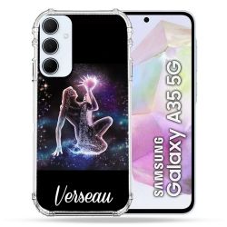 Coque Renforcé Pour Samsung Galaxy A35 5G Signe Zodiaque 2 Verseau