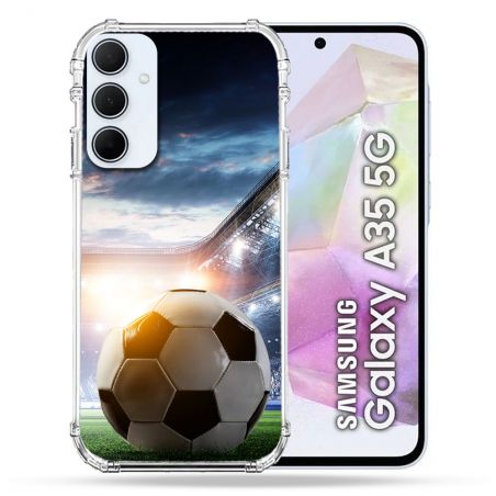 Coque Renforcé Pour Samsung Galaxy A35 5G Sport Football Stade