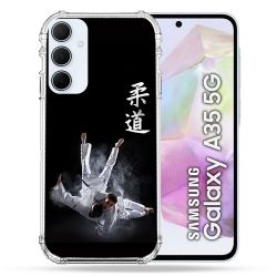 Coque Renforcé Pour Samsung Galaxy A35 5G Sport Judo Noir