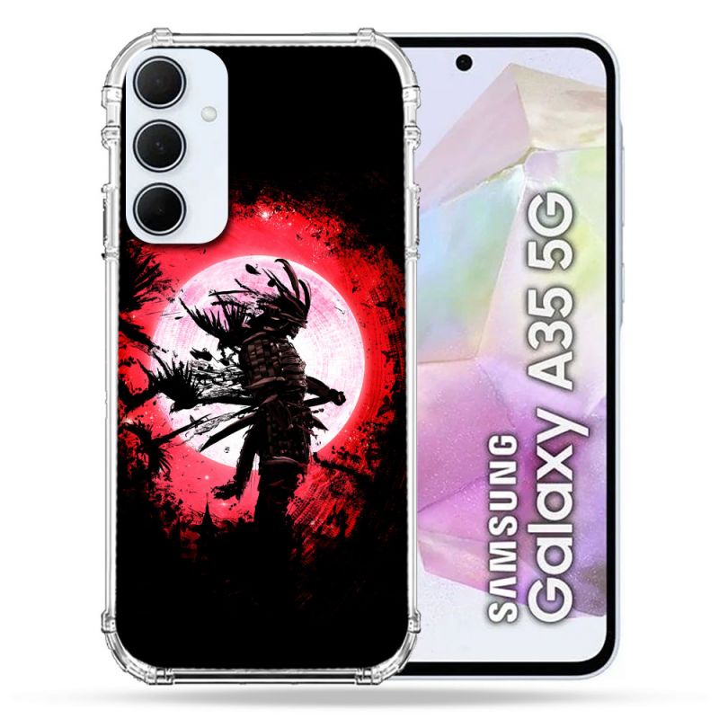 Coque Renforcé Pour Samsung Galaxy A35 5G Voyage Japon Samourai