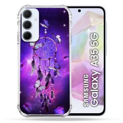 Coque Renforcé Pour Samsung Galaxy A35 5G Zen Attrape Reve Papillon