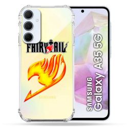 Coque Renforcé Transparente Pour Samsung Galaxy A35 5G Fairy Tail