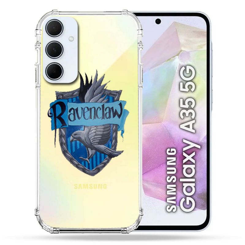 Coque Renforcé Transparente Pour Samsung Galaxy A35 5G Harry Potter Ravenclaw