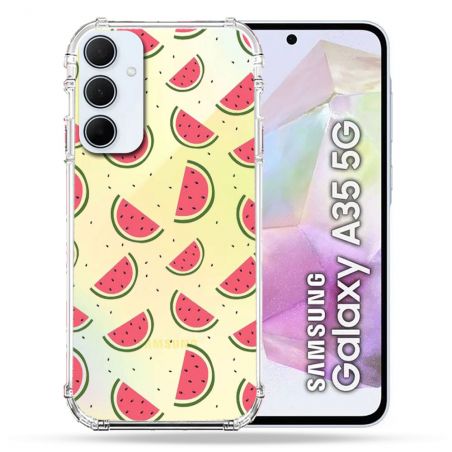 Coque Renforcé Transparente Pour Samsung Galaxy A35 5G Pasteque
