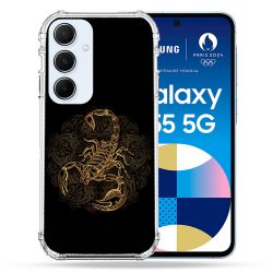 Coque Renforcé Pour Samsung Galaxy A55 5G Animal Scorpion Fresque