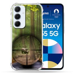 Coque Renforcé Pour Samsung Galaxy A55 5G Chasse Sanglier Viseur