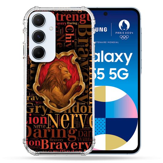 Coque Renforcé Pour Samsung Galaxy A55 5G Harry Potter Griffondor