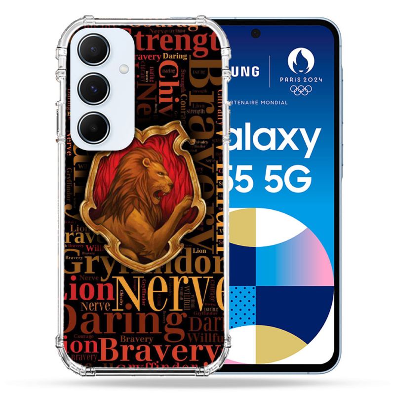 Coque Renforcé Pour Samsung Galaxy A55 5G Harry Potter Griffondor