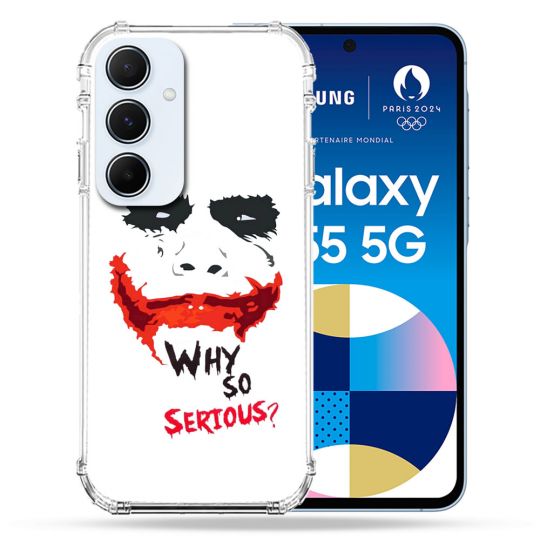 Coque Renforcé Pour Samsung Galaxy A55 5G Joker Blanc