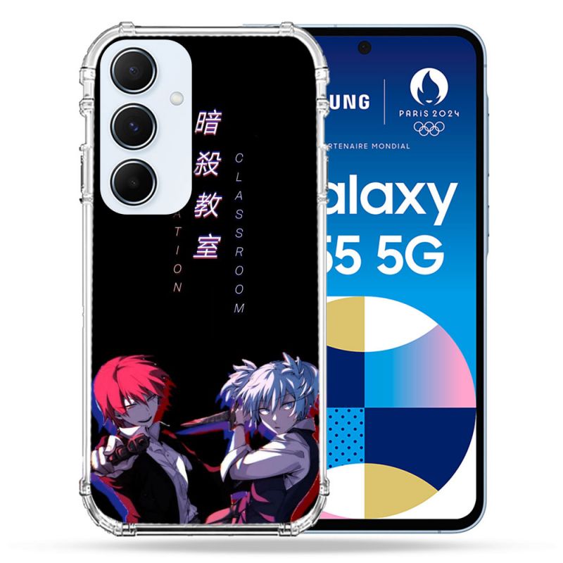 Coque Renforcé Pour Samsung Galaxy A55 5G Manga Assassination Classroom Duo