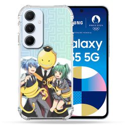 Coque Renforcé Pour Samsung Galaxy A55 5G Manga Assassination Classroom Kuro Trio