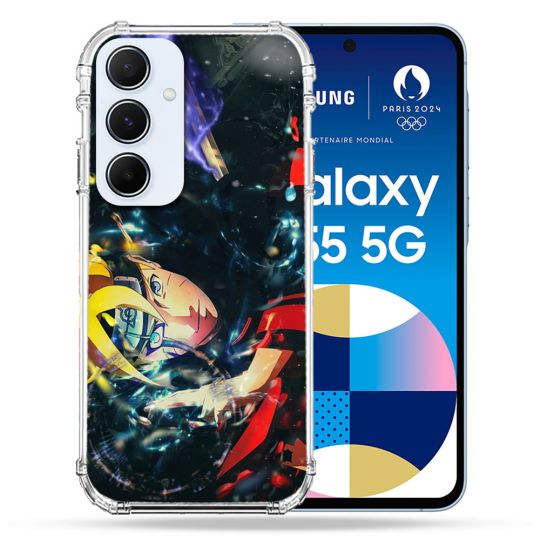 Coque Renforcé Pour Samsung Galaxy A55 5G Manga Boruto Eclair