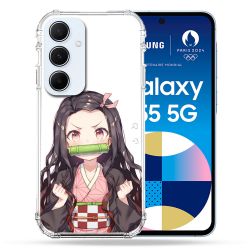Coque Renforcé Pour Samsung Galaxy A55 5G Manga Demon Slayer Nezuko