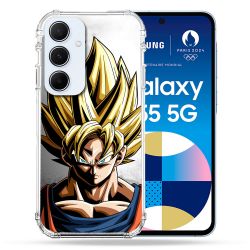 Coque Renforcé Pour Samsung Galaxy A55 5G Manga Dragon Ball Sangoku Portrait