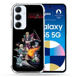Coque Renforcé Pour Samsung Galaxy A55 5G Manga Fairy Tail Logo Team