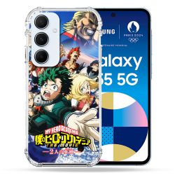 Coque Renforcé Pour Samsung Galaxy A55 5G Manga My Hero Academia Affiche