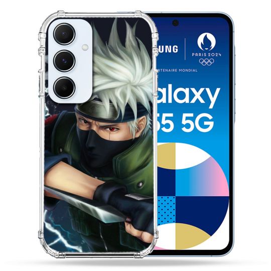 Coque Renforcé Pour Samsung Galaxy A55 5G Manga Naruto Kakashi