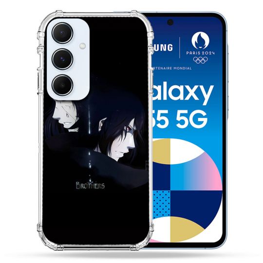 Coque Renforcé Pour Samsung Galaxy A55 5G Manga Naruto Sasuke Itachi