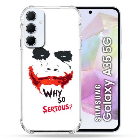 Coque Renforcé Pour Samsung Galaxy A35 5G Joker Blanc