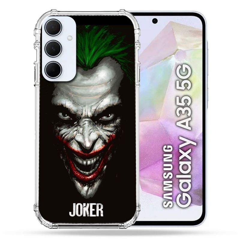 Coque Renforcé Pour Samsung Galaxy A35 5G Joker Noir