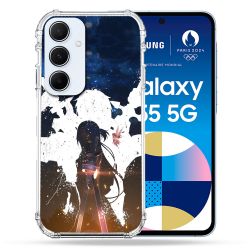 Coque Renforcé Pour Samsung Galaxy A55 5G Manga SAO sword Art Online Asuna