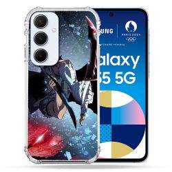 Coque Renforcé Pour Samsung Galaxy A55 5G Manga Solo Leveling Sung Epee