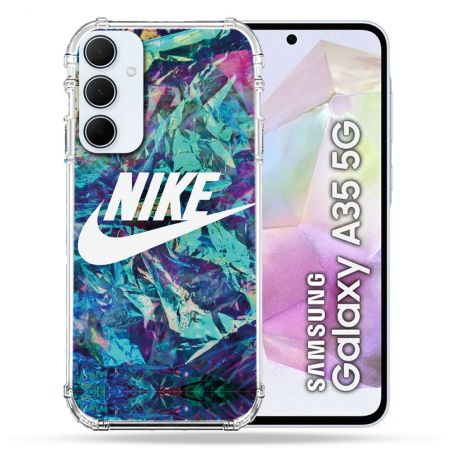 Coque Renforcé Pour Samsung Galaxy A35 5G Nike Turquoise