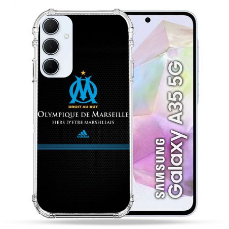 Coque Renforcé Pour Samsung Galaxy A35 5G Olympique Marseille OM Fier etre Marseillais