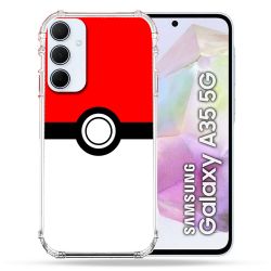 Coque Renforcé Pour Samsung Galaxy A35 5G Pokemon Pokeball