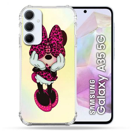 Coque Renforcé Transparente Pour Samsung Galaxy A35 5G Minnie