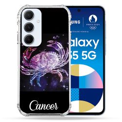 Coque Renforcé Pour Samsung Galaxy A55 5G Signe Zodiaque 2 Cancer