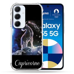 Coque Renforcé Pour Samsung Galaxy A55 5G Signe Zodiaque 2 Capricorne
