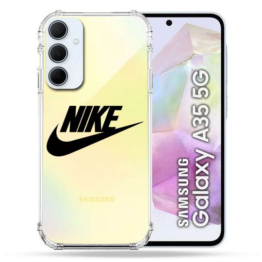 Coque Renforcé Transparente Pour Samsung Galaxy A35 5G Nike