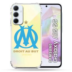 Coque Renforcé Transparente Pour Samsung Galaxy A35 5G Olympique Marseille OM