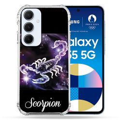 Coque Renforcé Pour Samsung Galaxy A55 5G Signe Zodiaque 2 Scorpion