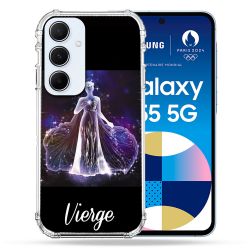 Coque Renforcé Pour Samsung Galaxy A55 5G Signe Zodiaque 2 Vierge