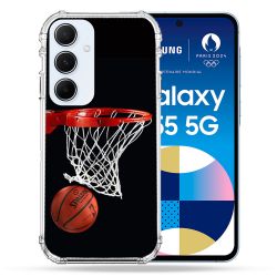 Coque Renforcé Pour Samsung Galaxy A55 5G Sport Basket Panier