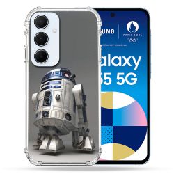 Coque Renforcé Pour Samsung Galaxy A55 5G Star Wars - R2D2