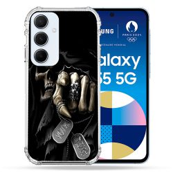 Coque Renforcé Pour Samsung Galaxy A55 5G Tete de Mort Your Next