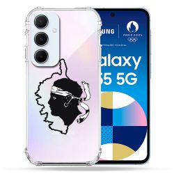 Coque Renforcé Transparente Pour Samsung Galaxy A55 5G Corse