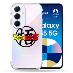Coque Renforcé Transparente Pour Samsung Galaxy A55 5G Dragon Ball Logo