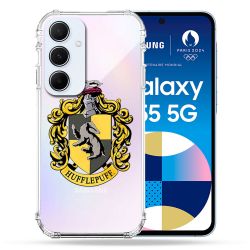 Coque Renforcé Transparente Pour Samsung Galaxy A55 5G Harry Potter Hufflepuff