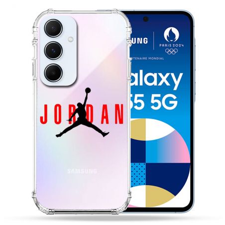 Coque Renforcé Transparente Pour Samsung Galaxy A55 5G Jordan