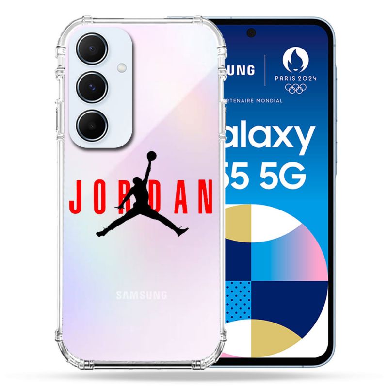 Coque Renforcé Transparente Pour Samsung Galaxy A55 5G Jordan