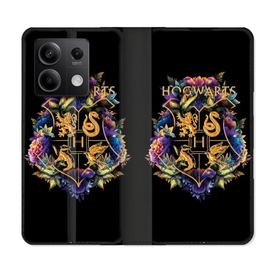 Housse Cuir Portefeuille Pour Xiaomi Redmi Note 13 Pro 5G Harry Potter Hogwarts