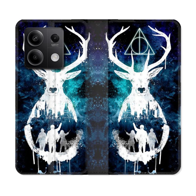 Housse Cuir Portefeuille Pour Xiaomi Redmi Note 13 Pro 5G Harry Potter Patronome
