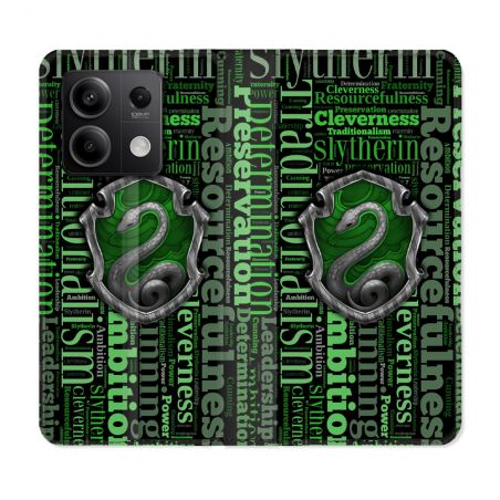 Housse Cuir Portefeuille Pour Xiaomi Redmi Note 13 Pro 5G Harry Potter Serpentar
