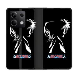 Housse Cuir Portefeuille Pour Xiaomi Redmi Note 13 Pro 5G Manga Bleach Duo