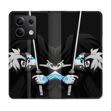 Housse Cuir Portefeuille Pour Xiaomi Redmi Note 13 Pro 5G Manga Boruto Epée