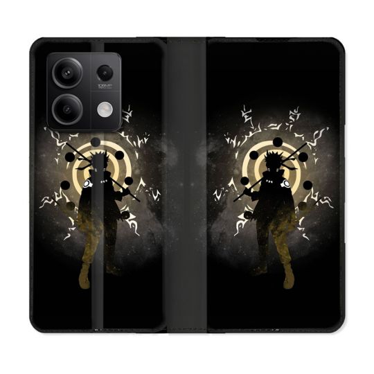 Housse Cuir Portefeuille Pour Xiaomi Redmi Note 13 Pro 5G Manga Naruto Sage